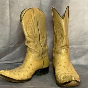 Ostrich Cowboy Boots